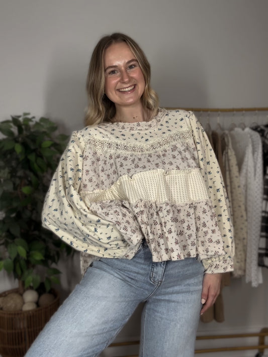 The Garden Grace Floral Top