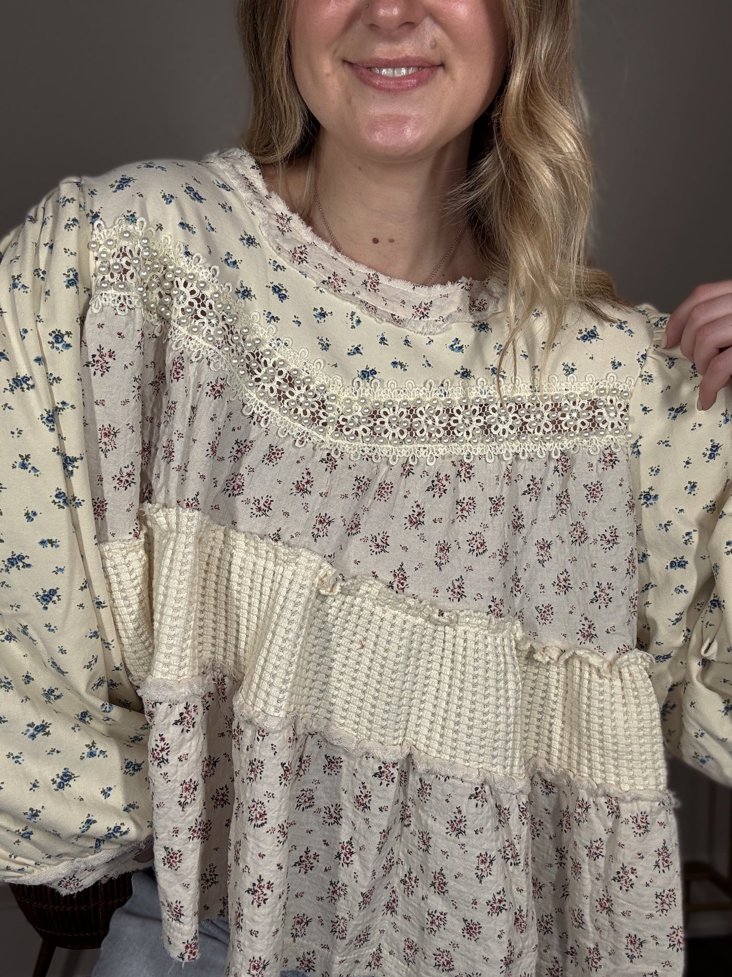 The Garden Grace Floral Top