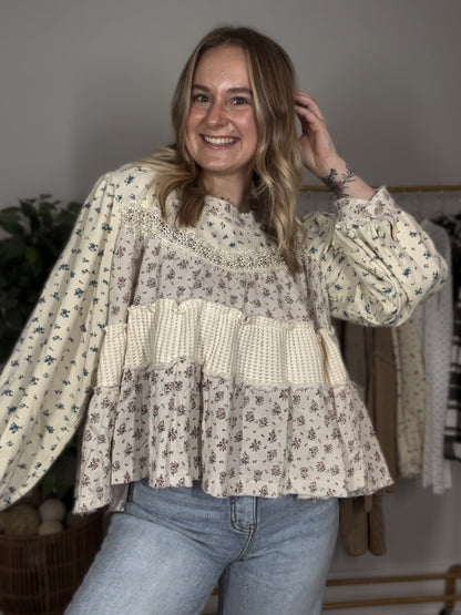The Garden Grace Floral Top